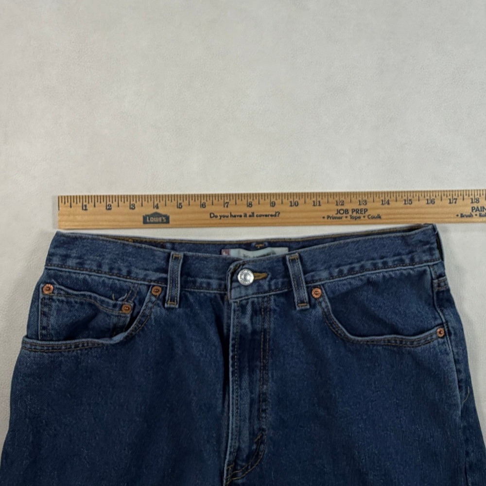 Vintage Levis 550 Relaxed Fit Jeans Mens 34x30 Fits 32 Blue Denim Tapered Retro - Picture 6 of 10
